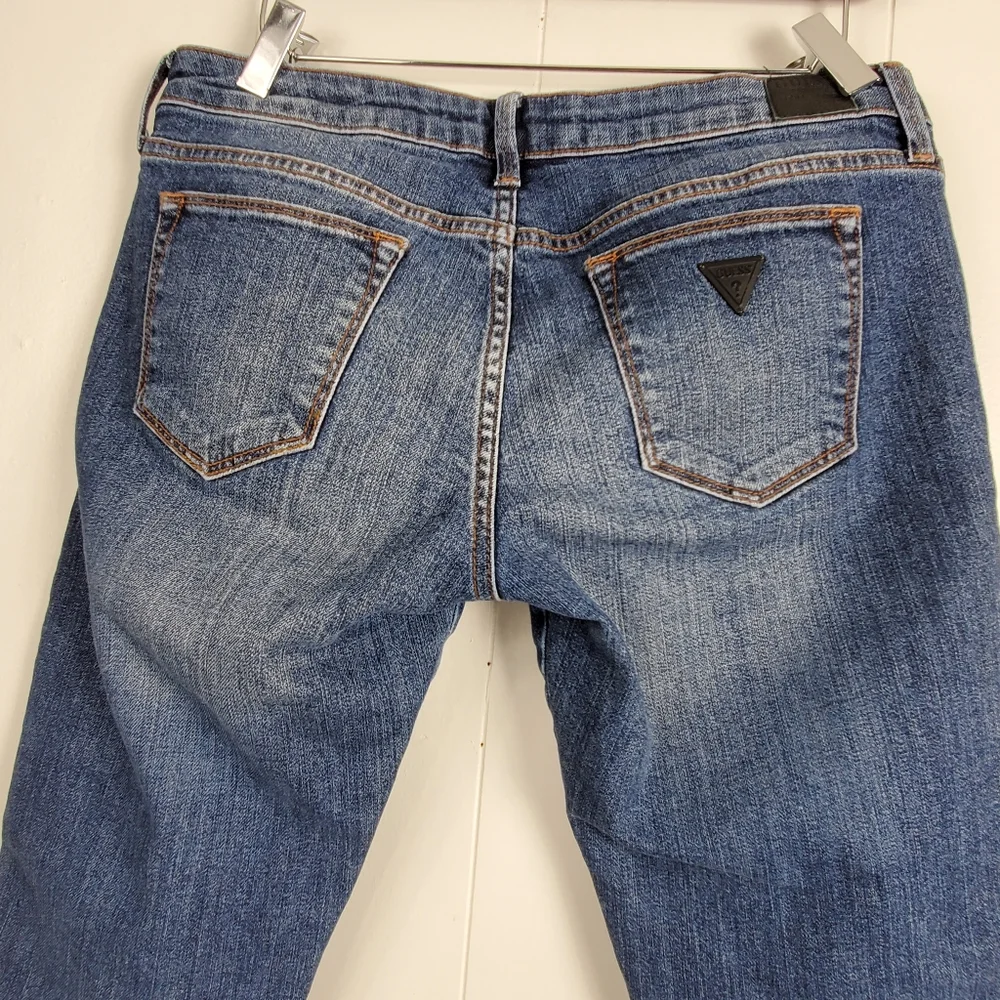 Guess 1981 Beverly- skinny embroidered side jeans Size 29